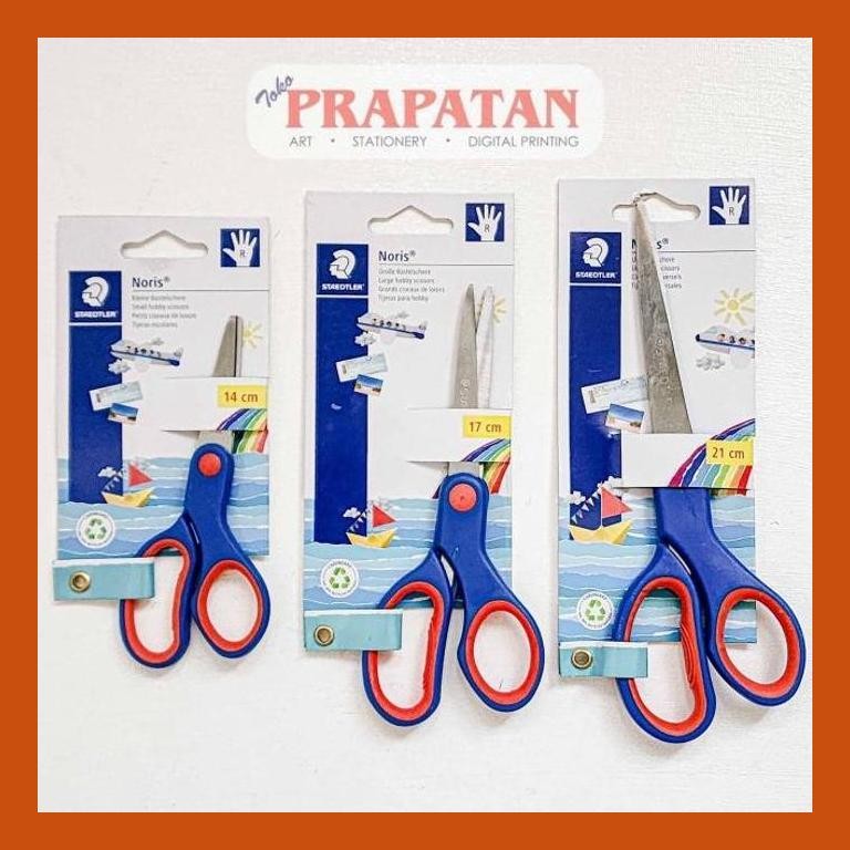 

[ PERALATAN LUKIS / GAMBAR ] GUNTING STAEDTLER NORIS | STAEDTLER SCISSORS PACKING AMAN