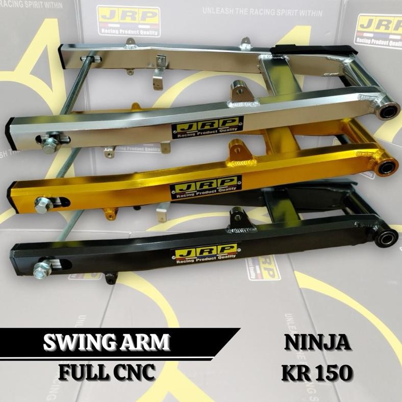 SWING ARM NINJA 150 R SS JRP RACING BAHAN FULL CNC ALUMUNIUM