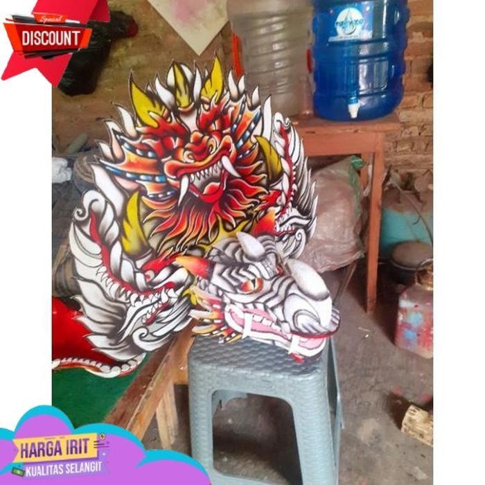 DISKON BARONGAN DEVIL ANAK (KAYU) MATA NYALA |RAMPAK BARONG| DEVILAN ANAK