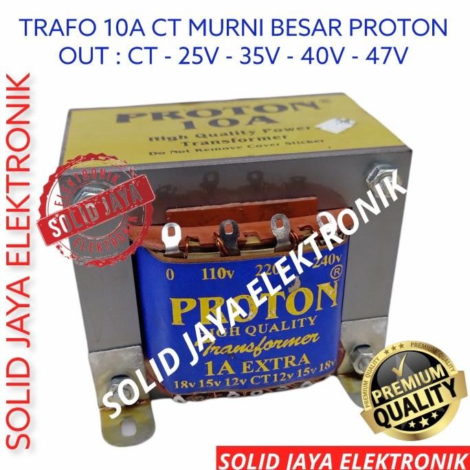 Miliki Travo Trafo 10A Murni Ct Proton Besar 25V 35V 40V 47V 10 A Amper Ct