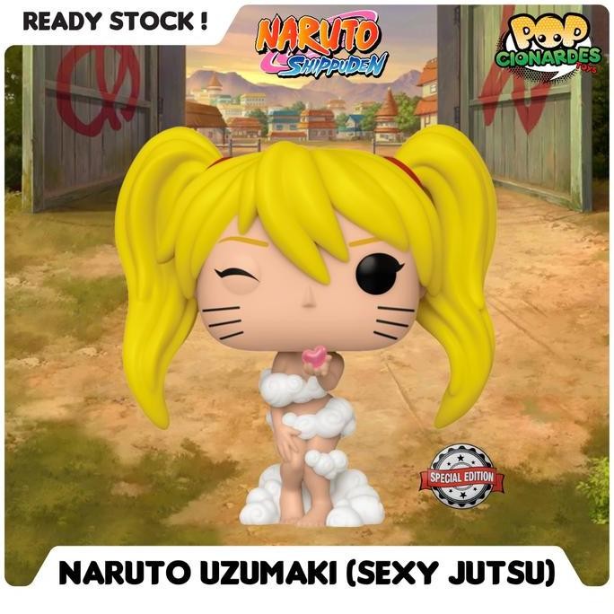 FUNKO POP NARUTO SHIPPUDEN - NARUTO UZUMAKI SEXY NO JUTSU OIROKE#726 1404T