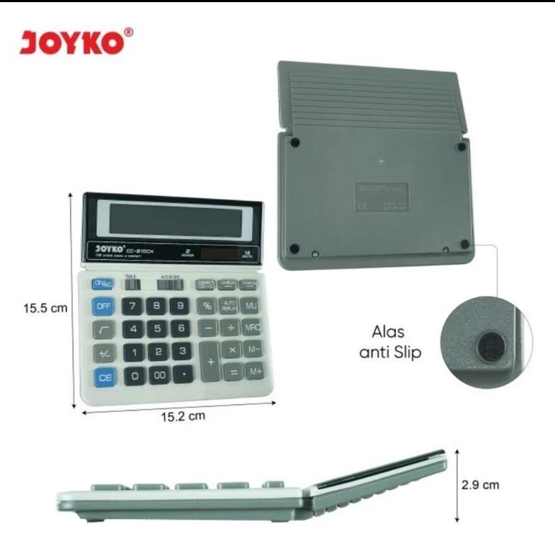 

uk-12 Kalkulator JOYKO CC 810CH 14 Digit - Calculator Check Correct 810 CH Original