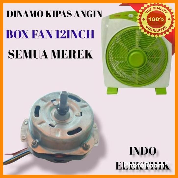 [mss] dinamo kipas angin box fan 12inch unversal semua merek bisa
