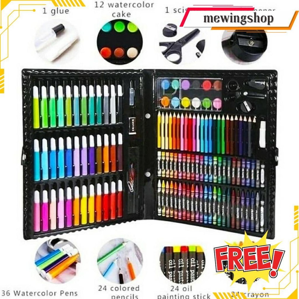 

Acc Pensil Warna Set Crayon Colouring Set Art Cod