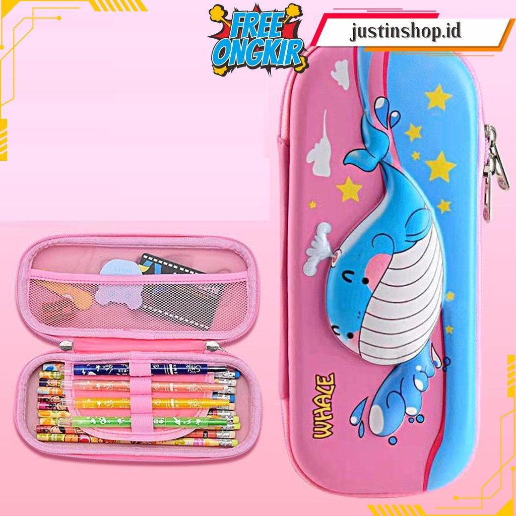 

Kotak Pensil Anak 3D Timbul Karakter Aesthetic 3 Dimensi. Cod