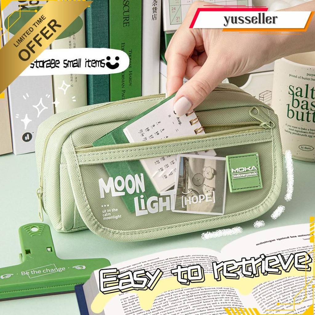 

Tas Pena Tempat Kotak Pensil Aesthetic Tas Pensil Pencil Case Alat Tulis Pen Bag Pouch Holder Lucu Siap Kirim