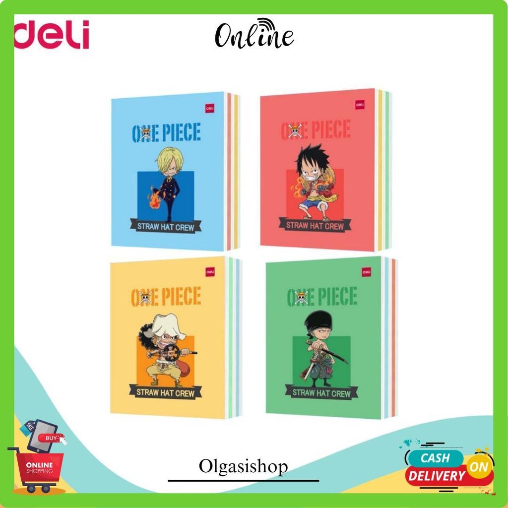 

Buku Tulis Deli 38 (1 Pack) Gratis Ongkir