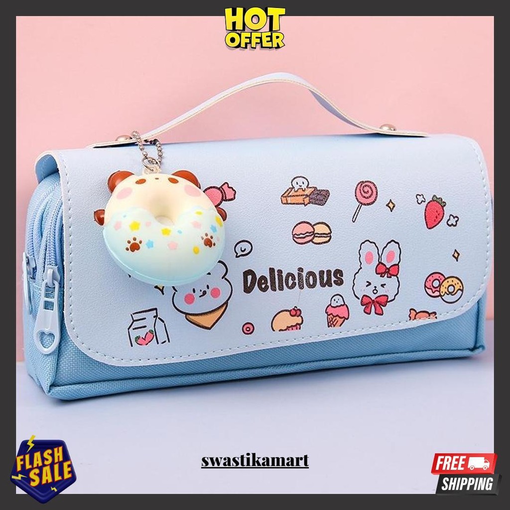 

Tas Pensil Kapasitas Besar Dengan Aksesori Stress Relief Bahan Tahan Air,Berbagai Pilihan Gratis Ongkir