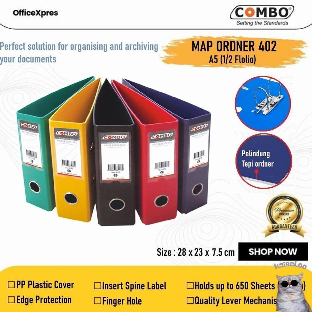 

Odner Pvc Colour / File Kwitansi / File Pvc 402 Warna Combo / Map Ordner Folder File A5 Murah