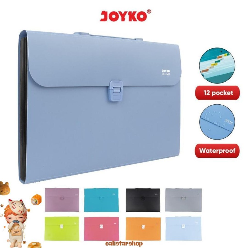 

Joyko Expanding File / Map Harmonika Ef-2638 F4 Sale
