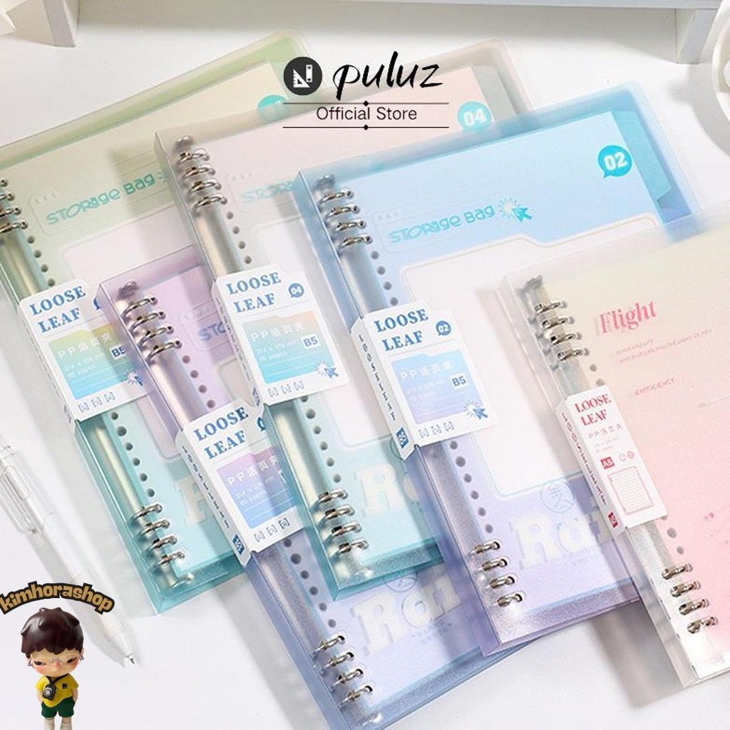 

Notebook A5 B5 Binder Daun Longgar / Notebook Sekolah Lucu / Notebook Binder Daun Longgar Yang Indah Murah