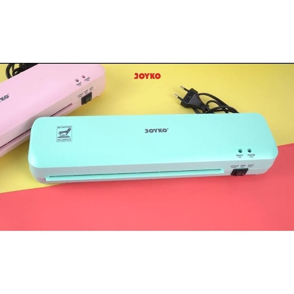 

er-6 MESIN LAMINATING JOYKO LM 07CO A4 & F4 / COLORFULL LAMINATOR LOW WATT LM-07 CO Premium