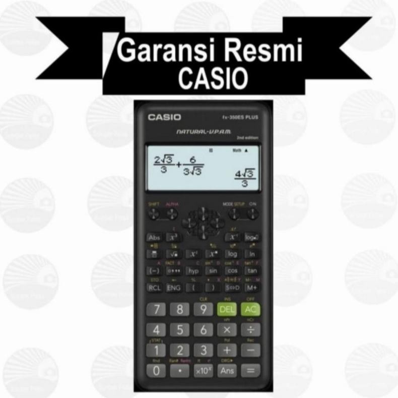 

BYP-27 Casio FX-350ES PLUS ORIGINAL - Kalkulator Ilmiah / Scientific Calculator Berkualitas