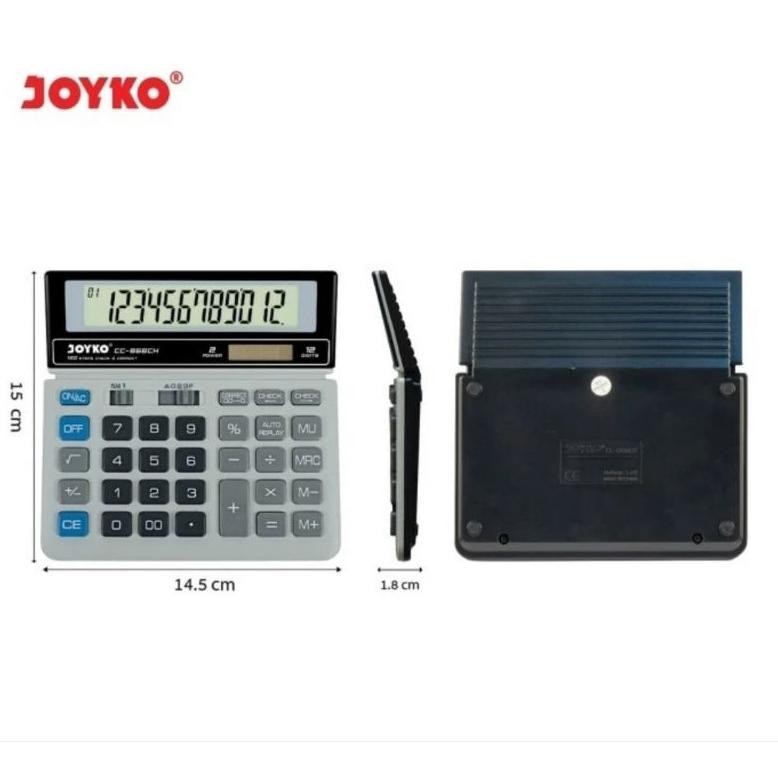 

see-97 Kalkulator JOYKO CC 868CH Calculator Check Correct Cek Ulang 868 CH Termurah