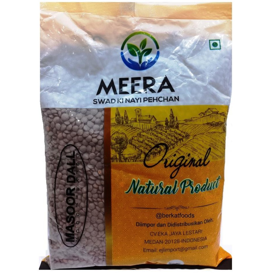 

Buruan beli] Brown Lentil Meera / Masoor Whole Sabat / Kacang Coklat /Dal Daal Dall