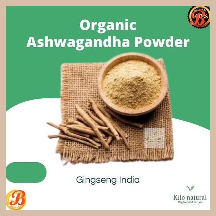 

| RMP | ORGANIC ASHWAGANDHA POWDER 250GR / BUBUK GINGSENG INDIA 250GRAM