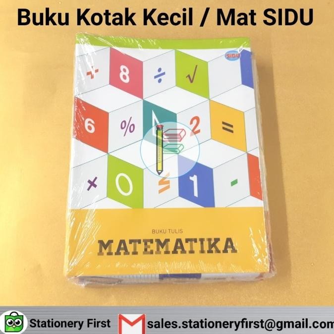 

Promo!! Buku Tulis Sidu Kotak Kecil Matematika Sinar Dunia 38 Lembar 10 Buku