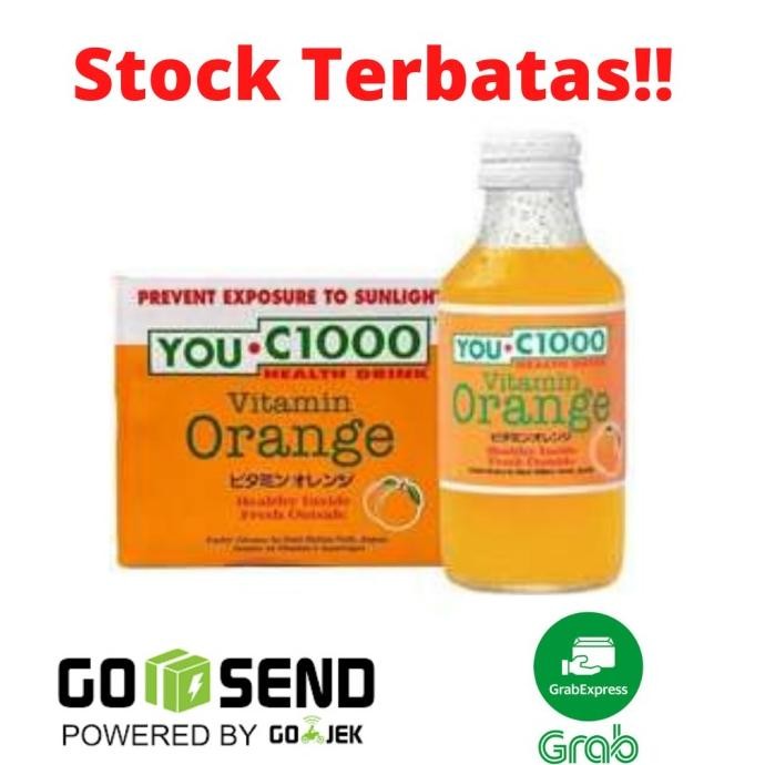 

NEW You C 1000 Vitamin Orange & Lemon Dus (isi 30 botol)