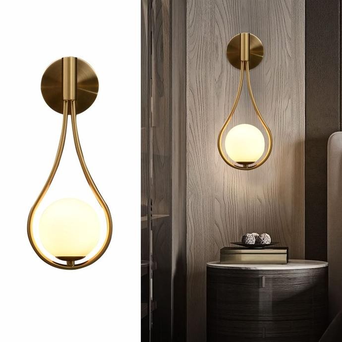 Lampu Dinding Hias Minimalis Lorong Hotel Sudut Kamar Tidur SHA