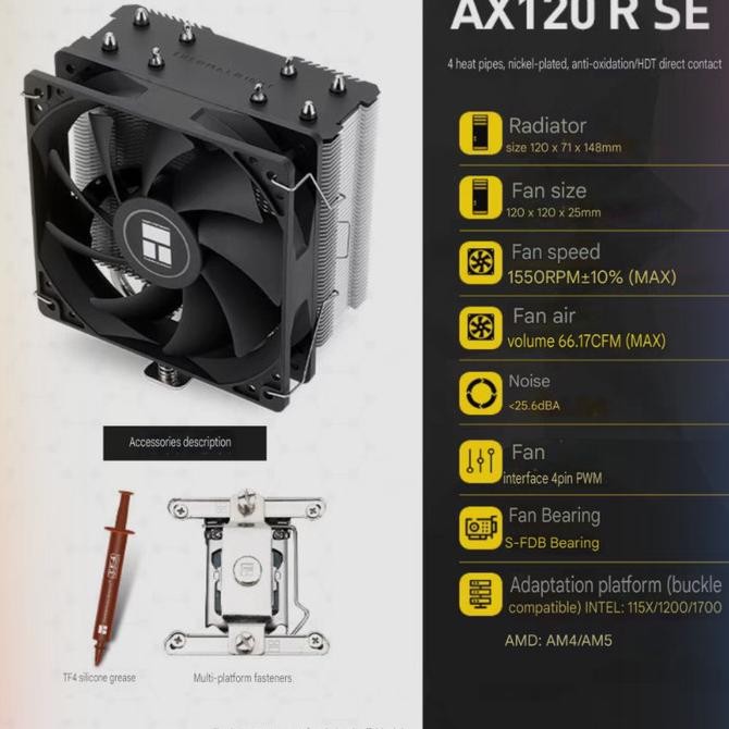 TERBARU - thermalright ASSASSIN X 120 R SE