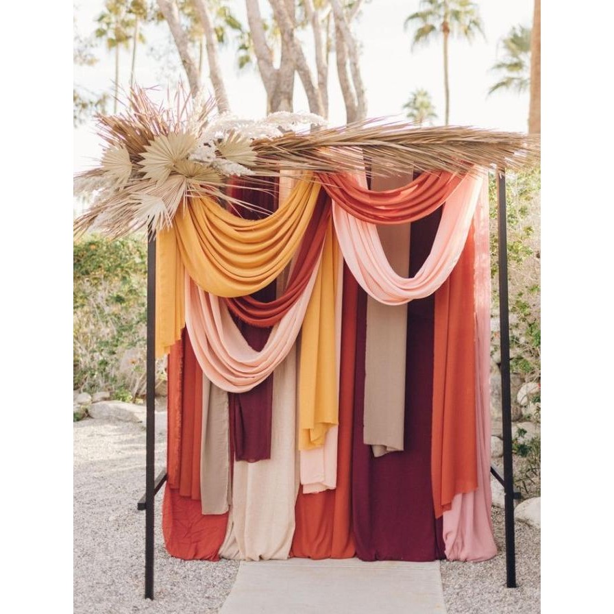 HARGA DISC - kain foto peles backdrop kain dekorasi kain Dekorasi Lamaran Backdrop