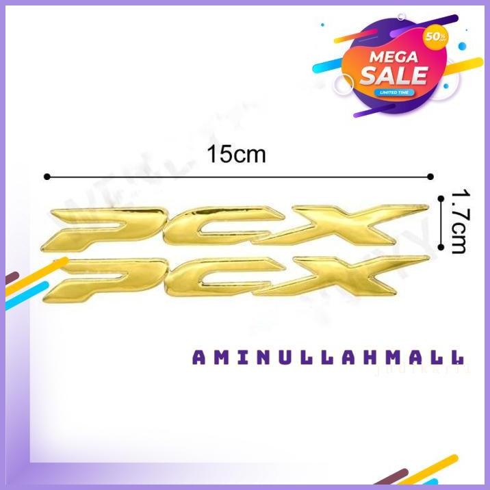 1 PCS 3D EMBLEM BADGE PCX 125 PCX150 PCX 125 150 HARGA SATUAN BEST QUALITY