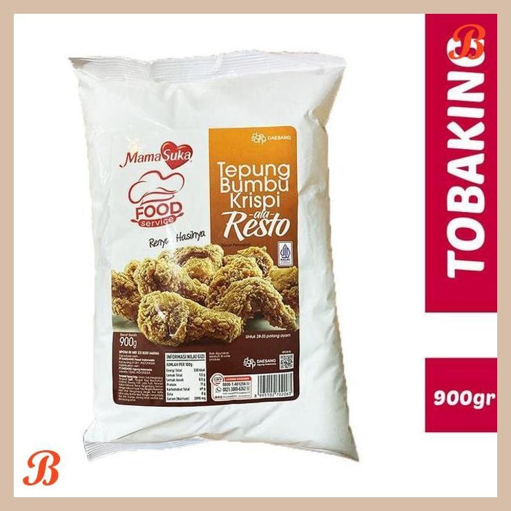 

| RMP | MAMASUKA TEPUNG BUMBU KRISPI ALA RESTO 900GR MAMA SUKA