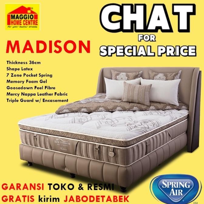 Sale Kasur Springbed Spring Air - New Madison Back Supporter - Spring Air