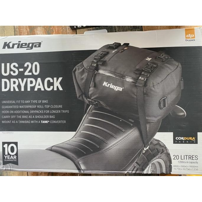 TERLARIS - Kriega US 20 Touring bag Tail bag