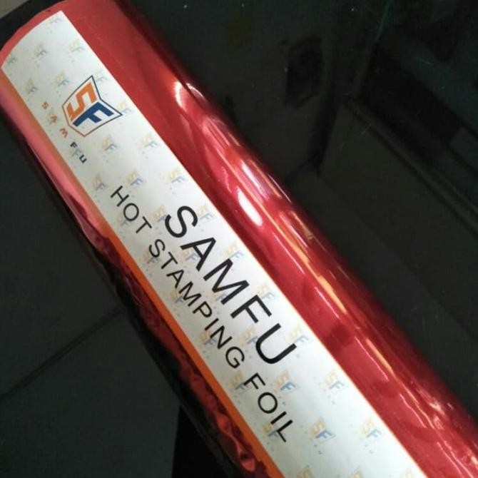 BIG SALE HOT STAMPING FOIL MERAH 130-25 