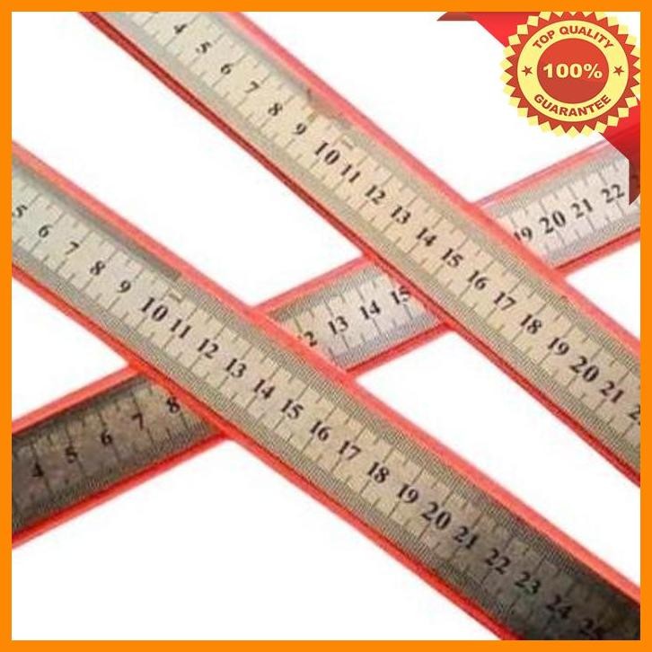 [SAT] 100 CM PENGGARIS BESI MISTAR / STAINLESS RULER