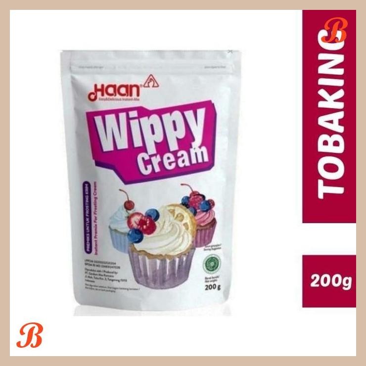 

| RMP | WIPPY CREAM HAAN POUCH 200GR FROSTING KRIM