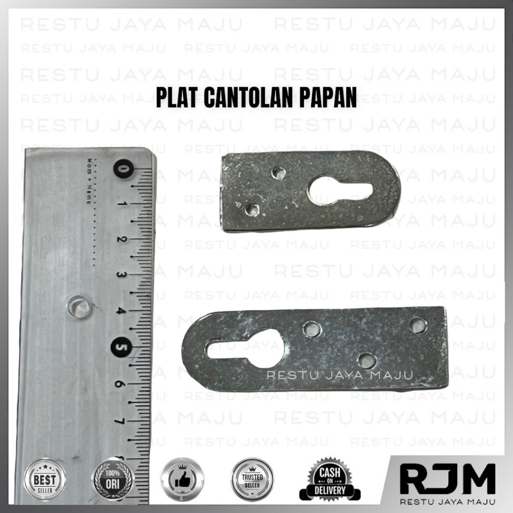 [100 pcs]  Klem Cantolan Papan Besar Kecil Plat Gantungan Pigura Dinding