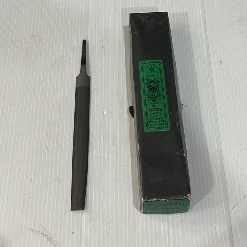 INDIA Kikir Setengah Bulat 4   6   8   10   12" inch