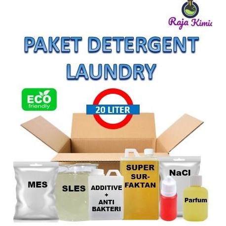 Paket Detergen Laundry / Bahan Baku Detergent Laundry "Raja Kimia"