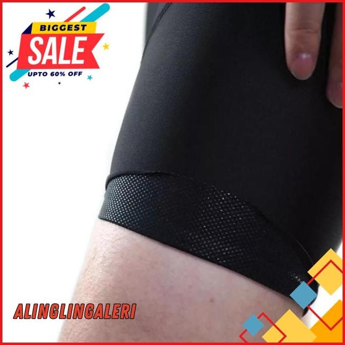 CELANA BIB PENDEK RACMMER HIJAU STABILO - CYCLING PANTS BIB SHORTS DISKON GEDE