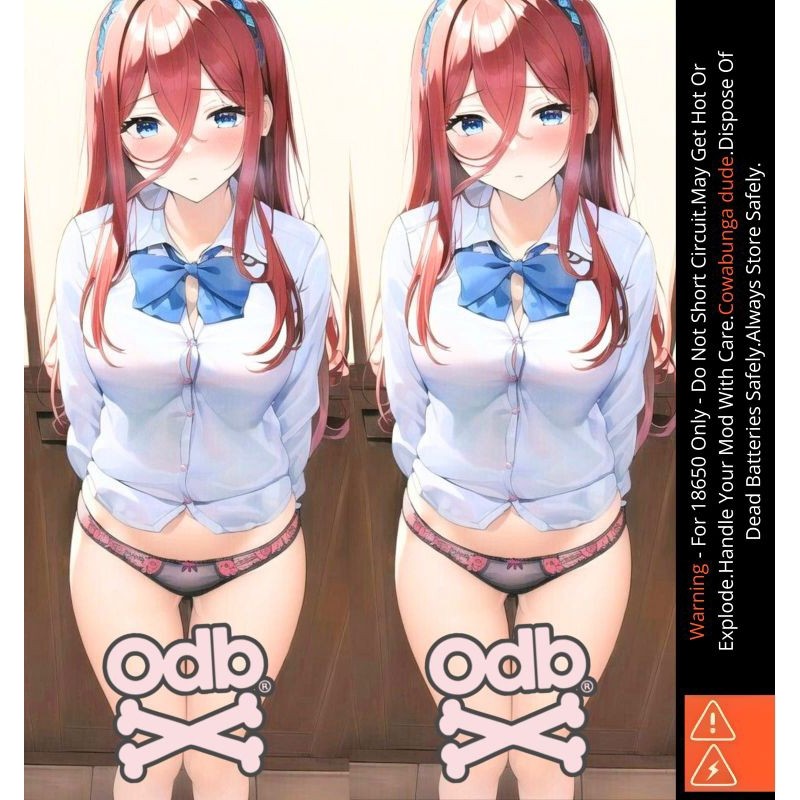 

*PromoTerjangkau* Famstore Pelindung Baterai Stiker Wrap 18650 Waifu V6 Dan Anti Gores 20 Garskin Wrap Stiker Premium / X Casing Case COD