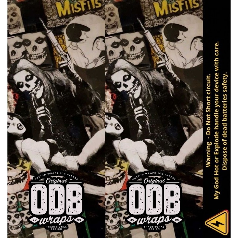 

*PromoTerjangkau* Ambitionstore Stiker Wrap Baterai 18650 Odb Retro Art V2 Series Pelindung Dan Penghias Untuk Segala Merek 16 Garskin Wrap Stiker Premium / X Casing Case COD