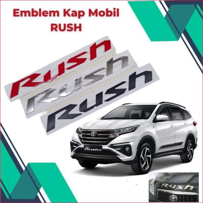 EMBLEM KAP MESIN RUSH LOGO KAP MESIN RUSH TERBAIK