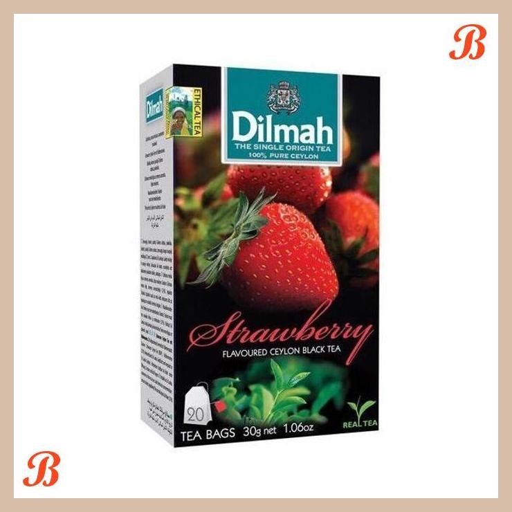 

| RMP | TEH DILMAH NO ENVELOPE 20 SACHET STRAWBERRY