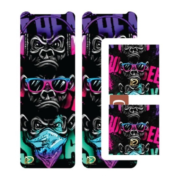 

*PromoTerjangkau* Resikoid Stiker Label M100 Cutting Logo Emblem Centaurus 16 Garskin Wrap Stiker Premium / X Casing Case COD