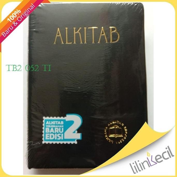 

ALKITAB UKURAN SEDANG TB 052 TI INDEX (HITAM) LC