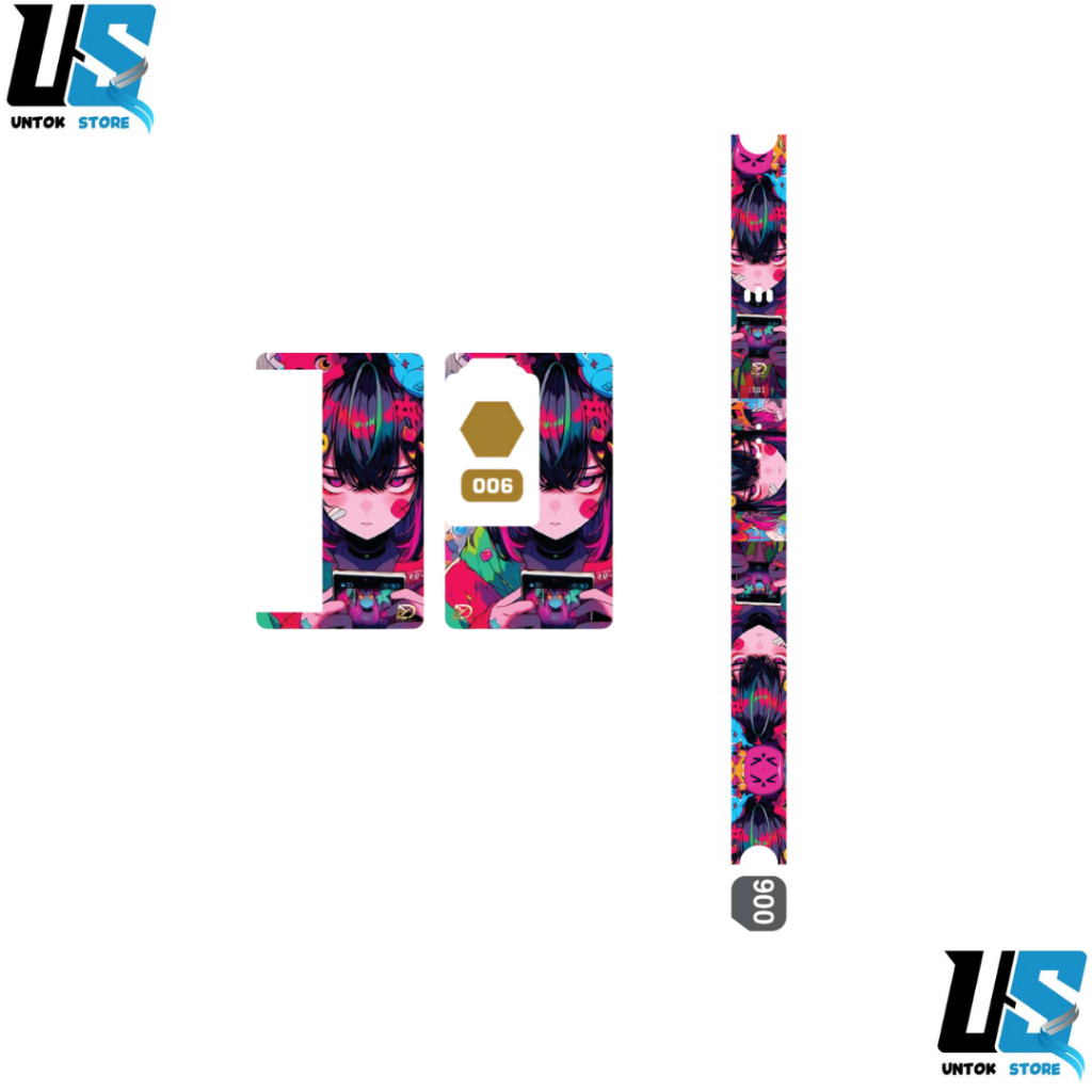 

*PromoTerjangkau* Us Stiker Banyak B80 Outer Dan Iner Bebas Pilihan 6 Garskin Wrap Stiker Premium / X Casing Case COD