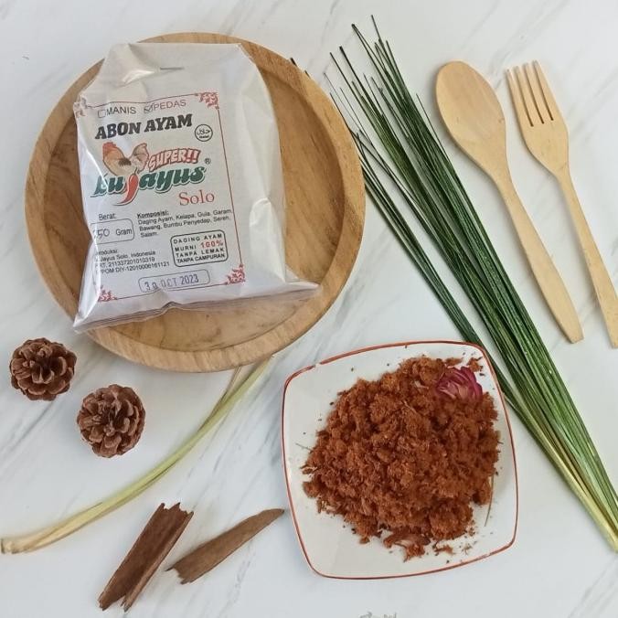 

(:(:(:(] Abon Ayam SUPER Bu Jayus 165 gram - MANIS SPECIAL
