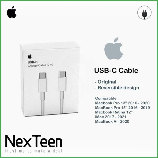 Sale Kabel Cable Charger Apple Usb C To C Macbook Pro Air Retina Imac M1