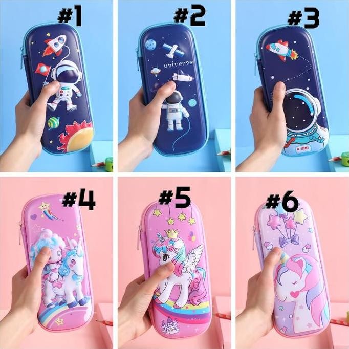 

Promo!! Kotak Pensil 3D Timbul Kotak Pensil Anak Kotak Pensil Karakter Kotak Pensil Astronot Alat Stationery Tool