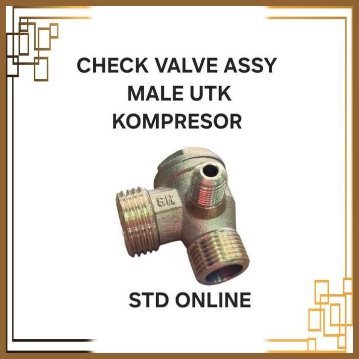 [SDB] CHECK VALVE KOMPRESOR PORTABLE OTOMATIS TABUNG VALVE KOMPRESOR