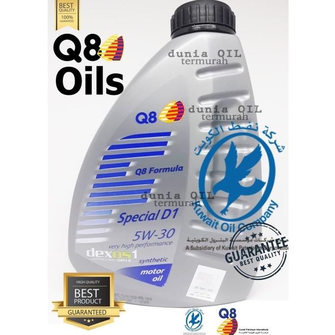 TERMURAH - Oli mesin Q8 Dexos1 gen2 5W 30