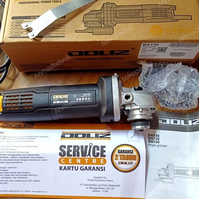 mesin gerinda tangan doliz ba730