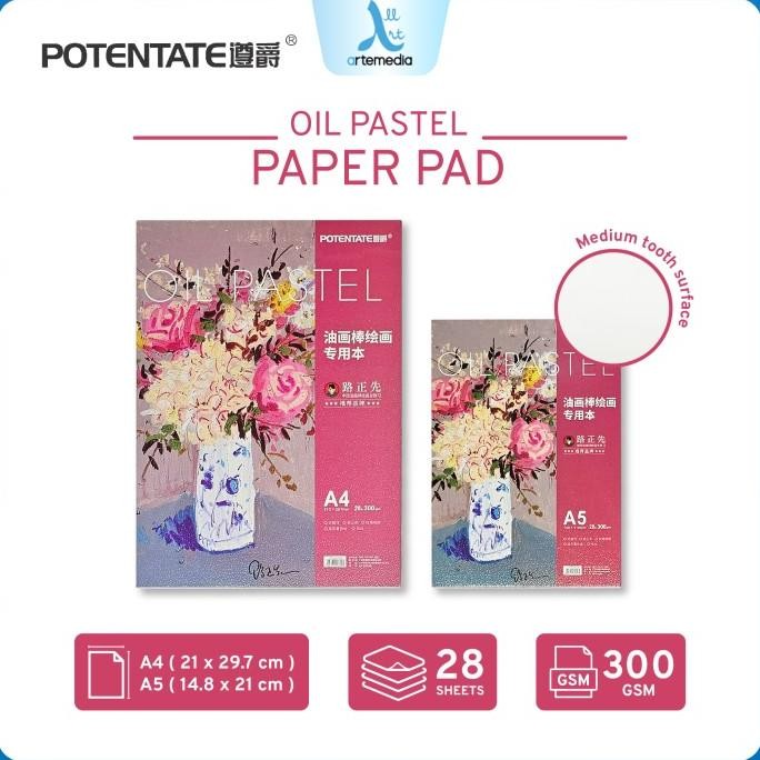 

Potentate Oil Pastel Paper Pad Kertas Gambar